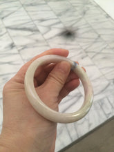 Load image into Gallery viewer, 56.5mm certified 100% natural green/white/yellow/purple jadeite jade bangle AK2-2480
