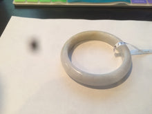 Load image into Gallery viewer, 54mm 100% natural Type A yellow/white jadeite jade bangle Z107
