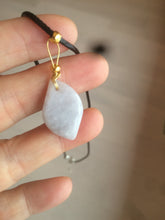 Load image into Gallery viewer, 100% natural type A jadeite jade Willow leaves pendants AB72
