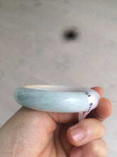 Load image into Gallery viewer, 57.8mm 100% certified natural  light green/blue/yellow jadeite jade bangle S27-3228

