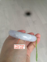 Load image into Gallery viewer, 51mm type A 100% natural certified green/purple/red jadeite jade bangle U80-0744((Clearance item with big defects)
