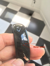 Load image into Gallery viewer, Sale! different size 100% Natural black/dark green serpentine Xiu jade(岫玉) bangle U22
