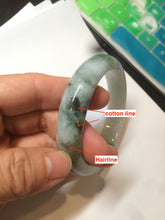 Load image into Gallery viewer, 55.6mm Certified type A 100% Natural green Jadeite bangle AD83-3514
