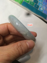 Load image into Gallery viewer, 56.6mm Type A 100% Natural green purple blueJadeite Jade bangle GC16 (add on item)
