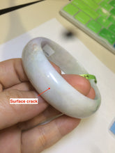Load image into Gallery viewer, 59mm Certified 100% natural Type A green/orange/purple jadeite jade bangle AB60-5684
