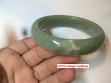 Load image into Gallery viewer, 60.8mm certified 100% Natural green/yellow nephrite Jade bangle HT48-8448
