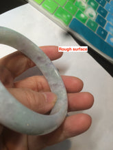 Load image into Gallery viewer, 56.6mm Type A 100% Natural green purple blueJadeite Jade bangle GC16 (add on item)
