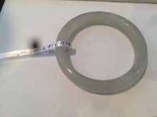 Load image into Gallery viewer, 58.5mm Certified Type A 100% Natural super icy gray/white nephrite Jade bangle HE39-2070
