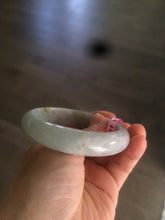 Load image into Gallery viewer, 58 mm Certified Type A 100% Natural green/purple Jadeite Jade bangle B45-3788
