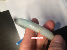 Load image into Gallery viewer, 54.6mm certified 100% natural Type A sunny green jadeite jade bangle E47-0222
