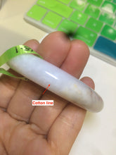 Load image into Gallery viewer, 56mm certificated Type A 100% Natural white/red/brown Jadeite Jade bangle AE24-5700
