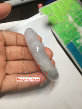 Load image into Gallery viewer, 56.2 mm certified Type A 100% Natural light green/yellow/purple Jadeite Jade bangle AD89-0367
