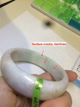 Load image into Gallery viewer, 59mm Certified 100% natural Type A green/orange/purple jadeite jade bangle AB60-5684
