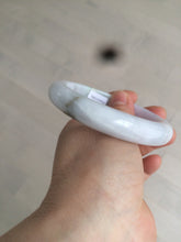 Load image into Gallery viewer, 59.7mm certified 100% Natural green/purple/white/brown jadeite Jade bangle J107-0542
