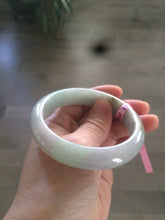 Load image into Gallery viewer, 58 mm Certified Type A 100% Natural green/purple Jadeite Jade bangle B45-3788
