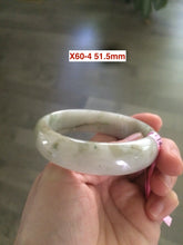 Load image into Gallery viewer, 50-55mm Type A 100% Natural light green Jadeite Jade bangle group girl/small adult hand X60
