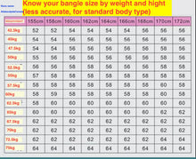 Load image into Gallery viewer, How the know your Jade Bangle size and how to wear a small bangle
